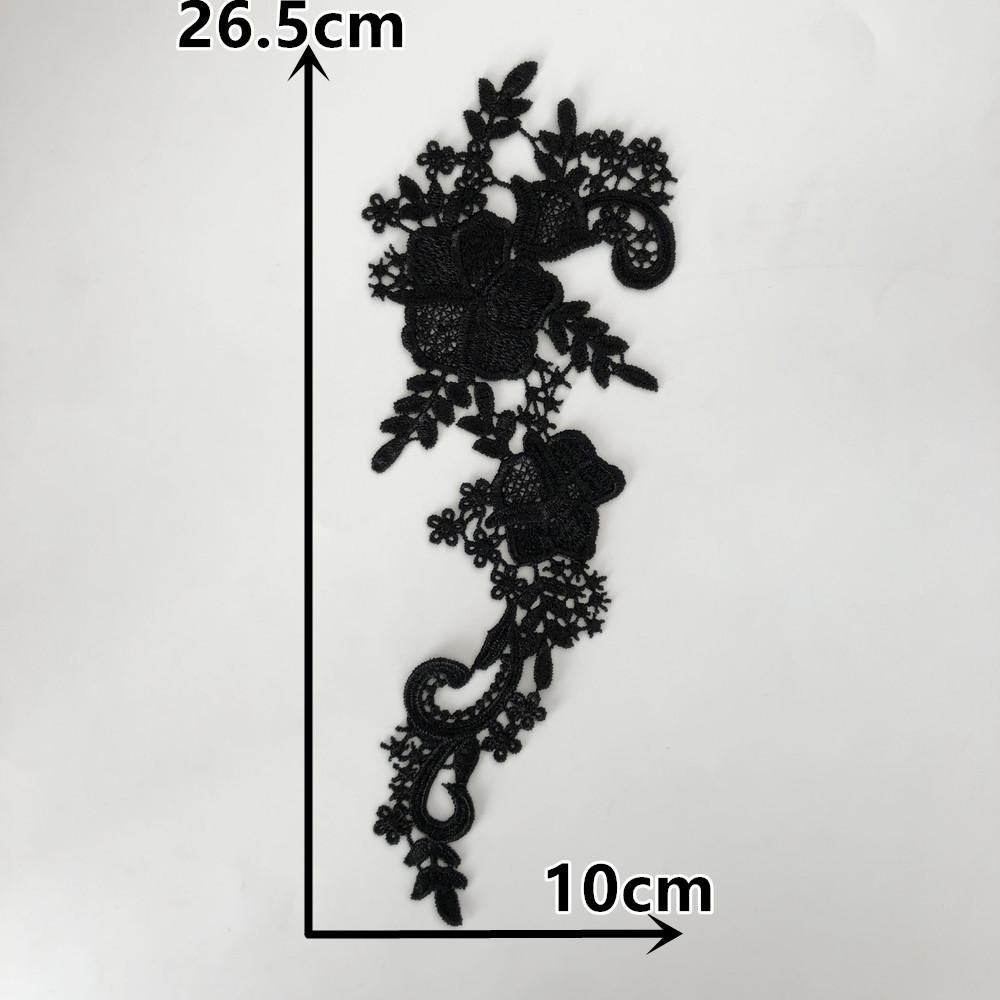 High Quality Polyester Flower Embroidery Diy Lace Lace Collar Decoration Sewing Clothes Hat Bag Accessories
