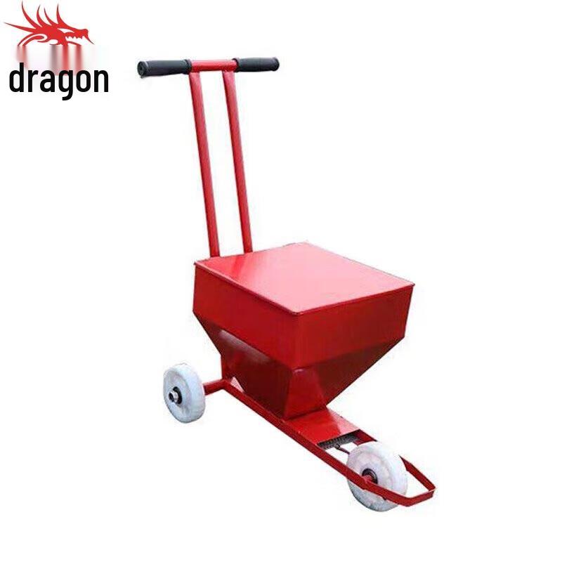 Тележка для разметки дорог Longchan с ручным толканием (Красный, Большой, Ширина линии 5 см)