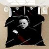 Movie Poster Cool Horror Michael Myers Halloween Bedding Set Single/Full/Queen Size 3D Print Duvet Cover Bedroom Decor Soft Set