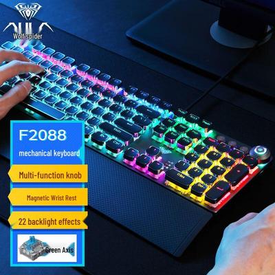 AULA F2088 Wired Mechanical Gaming Keyboard