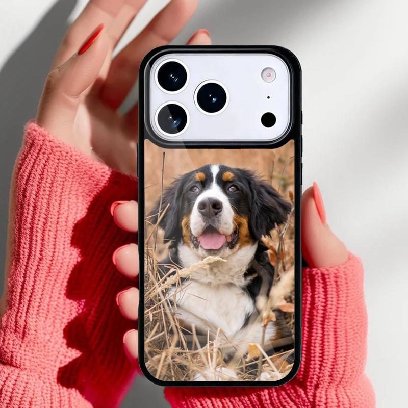 

Чехол для телефона Бернская горная собака для iPhone 17 16 15 14 13 Pro Max Задняя крышка для 12 11 Pro Coque iPhone Air