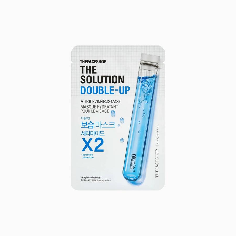 The Face Shop the Solution Double-Up Face Mask 20ml 1+1 (7 Types)