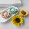 Silicone Ornament Molds Soap Making Moulds Flower Shape Candle Moulds Silicone Texture Suitable for Home Decorations