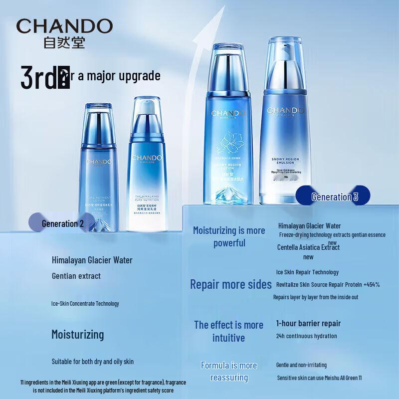 CHANDO Snow Region Repair Hydrating Ice Toner