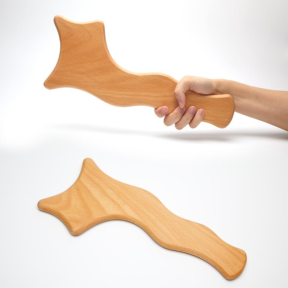 Holztherapie Massagegerät Schnell Anti-Cellulite Gua Sha Werkzeug Tiefengewebe Entspannungsmassagegerät Für Körper Maderotherapie Roller Schönheit Gesundheit