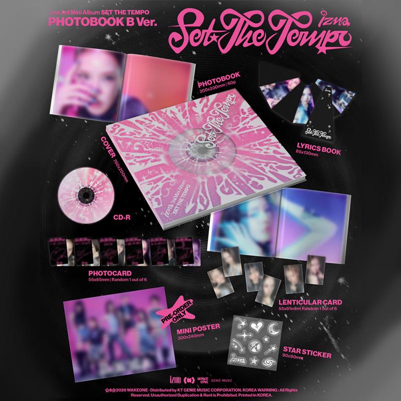 izna SET THE TEMPO PHOTOBOOK