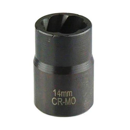 Garage.com1 Nut Twister Socket 14mm N019 for Stripped Nuts