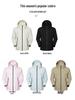 Custom Three-in-One Waterproof Winter Windbreaker with Detachable Liner and Logo