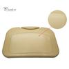 Mesa plegable de almacenamiento para asiento trasero de viaje en coche, soporte para bandeja y vasos para comida y bebidas, escritorio