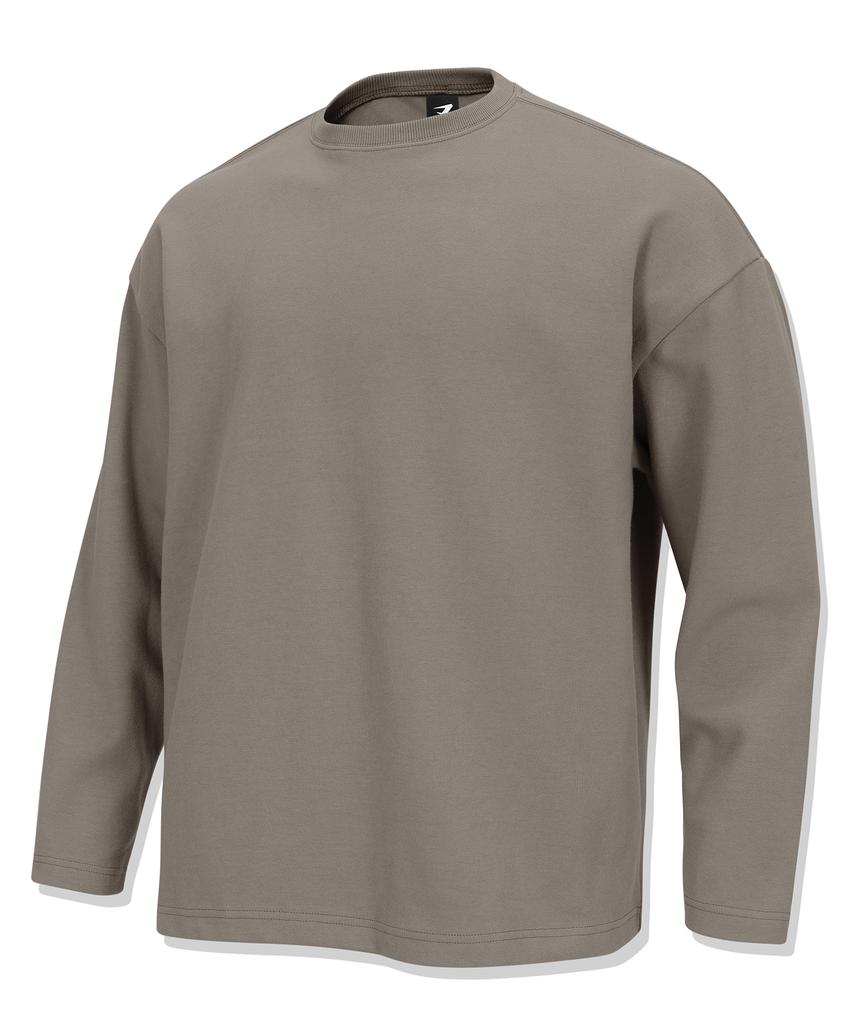 DRIX Special Double-Sided Oversized Long Sleeve T-Shirt_5 Colors