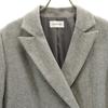 Unused FRAY I.D Wool Blend Tailored Jacket 1 Gray Women Used