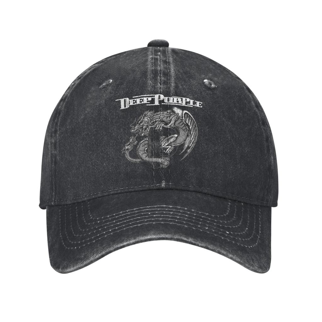 Berretto da Baseball Ufficiale Deep Purple Battle Rages On Sun Unisex Uomo Stile Street Estivo Sport Outdoor Traspirante Berretti da Baseball