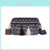 Ethnic Style Small Crossbody Bag For Summer Women With Pu Material And Fringed Design For Casual Travel