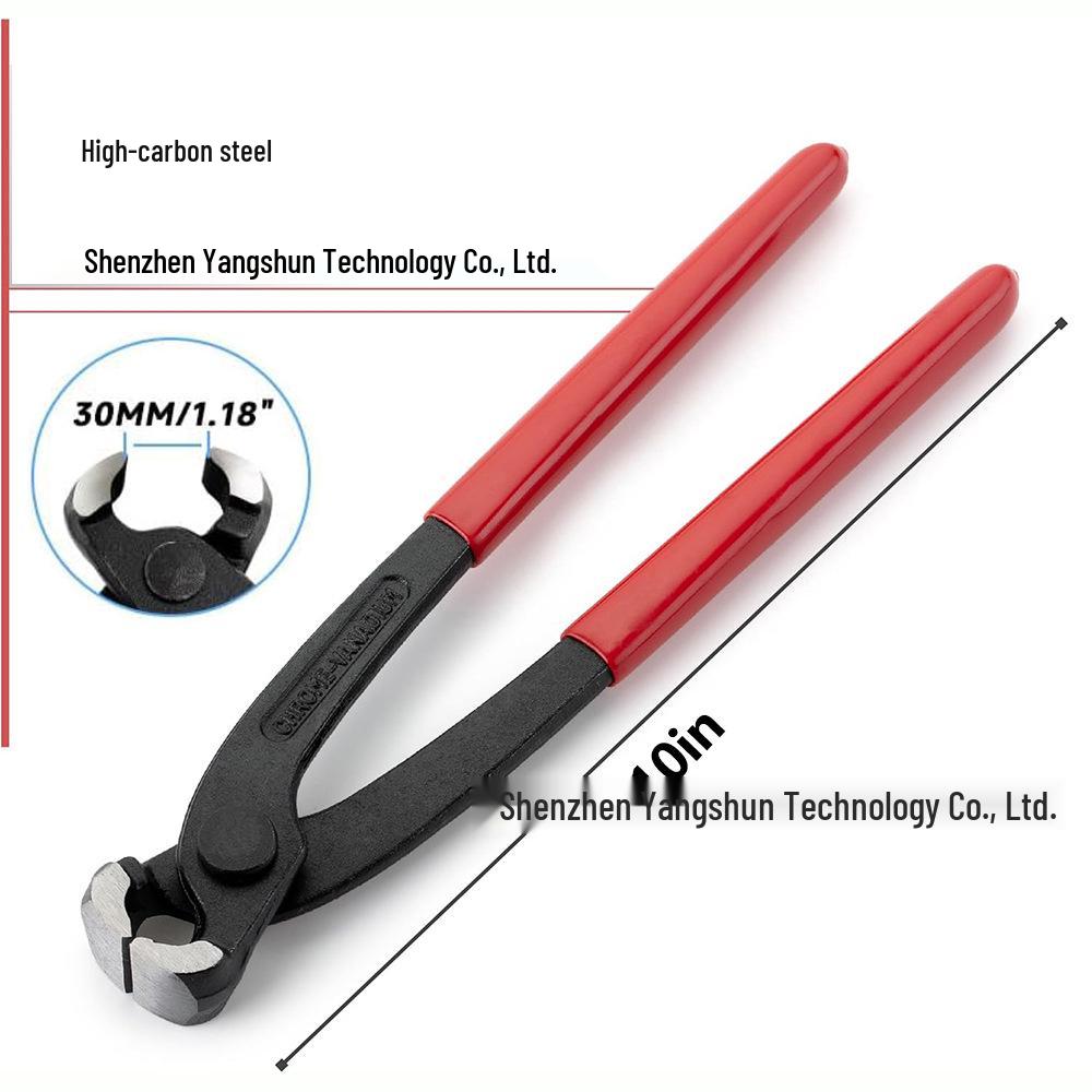 

10-Inch Single Ear Clamp Pliers for Crimping Oil & Water Pipes