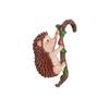 Resin Rattan Hedgehog Hanging Ornament Outdoor Garden Planter Home Balcony Green Plant Bonsai Decoration Hanging Figurine
