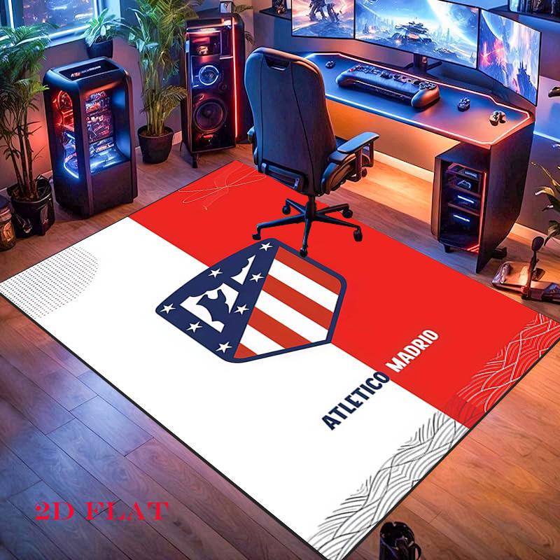 Atleti Carpet Rug for Living Room Bedroom Home Sofa Decoration,Kids play Nonslip Floor Mat