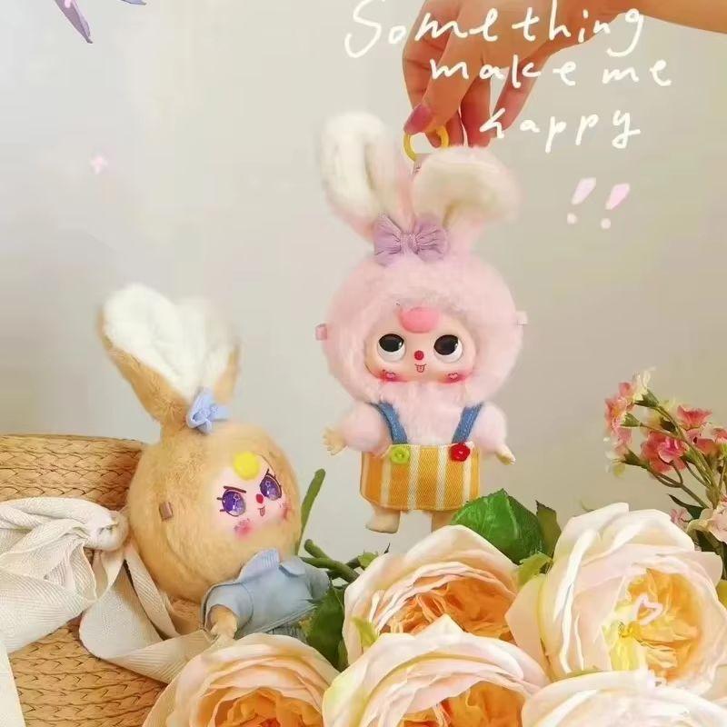 Echtes Baby Drei Jahre Alt Macaron Kleines Kaninchen Serie Trend Spielzeug Anhänger Kreativ Niedliche Puppe Spielzeug Geschenk