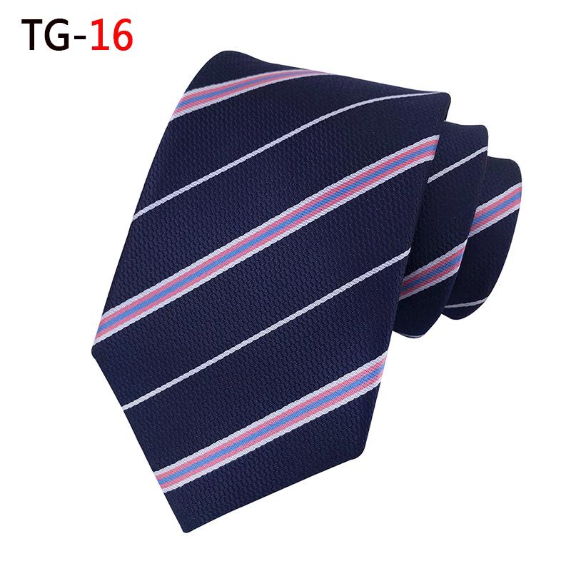 Men's Multi-Color Plaid Polka Dot Tie - Versatile for Formal & Casual Wear