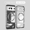 Compatible with Google Pixel 10A/9 Pro XL/8 Pro Electroplated Transparent Silicone Magnetic Phone Case