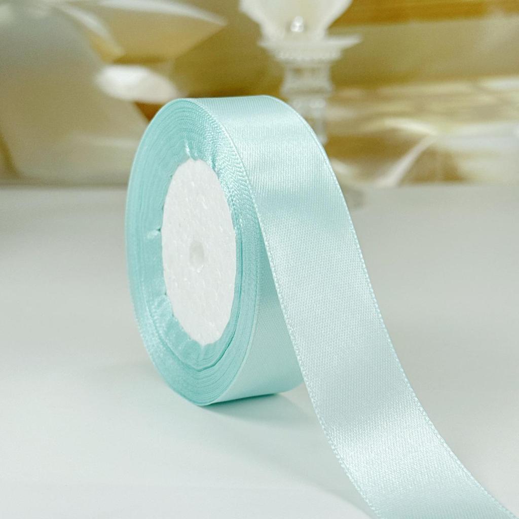 2cm Satynowa Wstążka Jedwabna na Prezent, Dekorację Tortu, Aranżacje Kwiatowe, Kokardy i Odznaki.