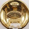 CHANEL COCO Mark Earring vintage Plated Gold 23.8g Women Used