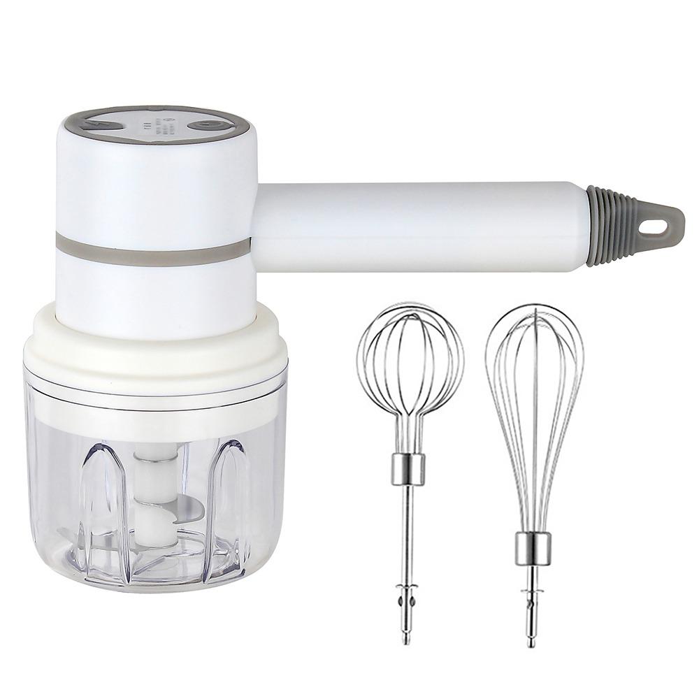 3 Speeds Electric Hand Blender High Power Portable Egg Beater Baking Mixer  Household Baking