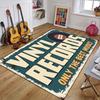 Retro Music Rugs for Bedroom Decoration Vintage Guitar Big 3D Printed Home Carpet Living Room Sofa Table Soft Non-Slip Floor Mat