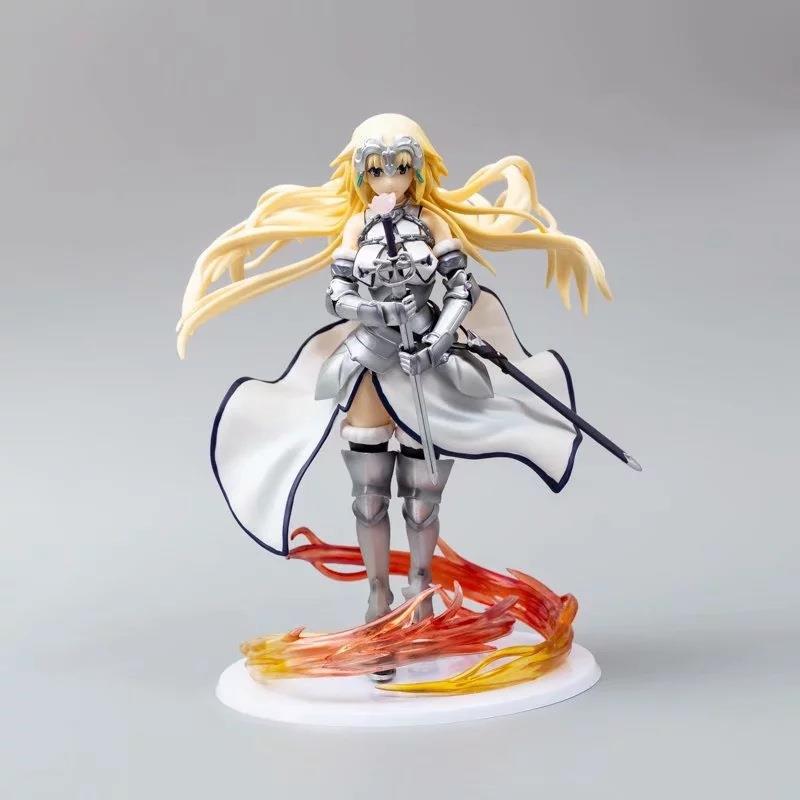 26 см Fate Grand Order Правитель Жанна д Ар La Pucelle ПВХ фигурка - Статуэтка Игровая Девушка, Коллекционная для Мальчиков и Фанатов Декор 26cm