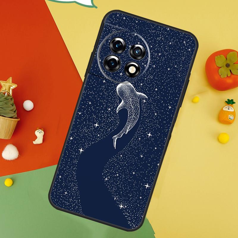 Whale Sharks Fish Back Case For OnePlus 15 13R 13 13T 12 12R 11 10 10T 8T Nord CE 5 2 3 4 Lite N20 N30 Cover