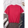 Womens Happy 100th Day of School Print T Shirt Short Sleeve Crew Neck Casual Top