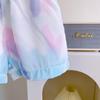 New Girls' Toddler Colorful Summer Sunscreen Shirt & Three-Piece Set TX889