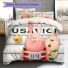 Usavich  Pattern Bedding Quilt Set  Home Decoration  Gift (1 * duvet cover + 2 * pillowcase  without core)