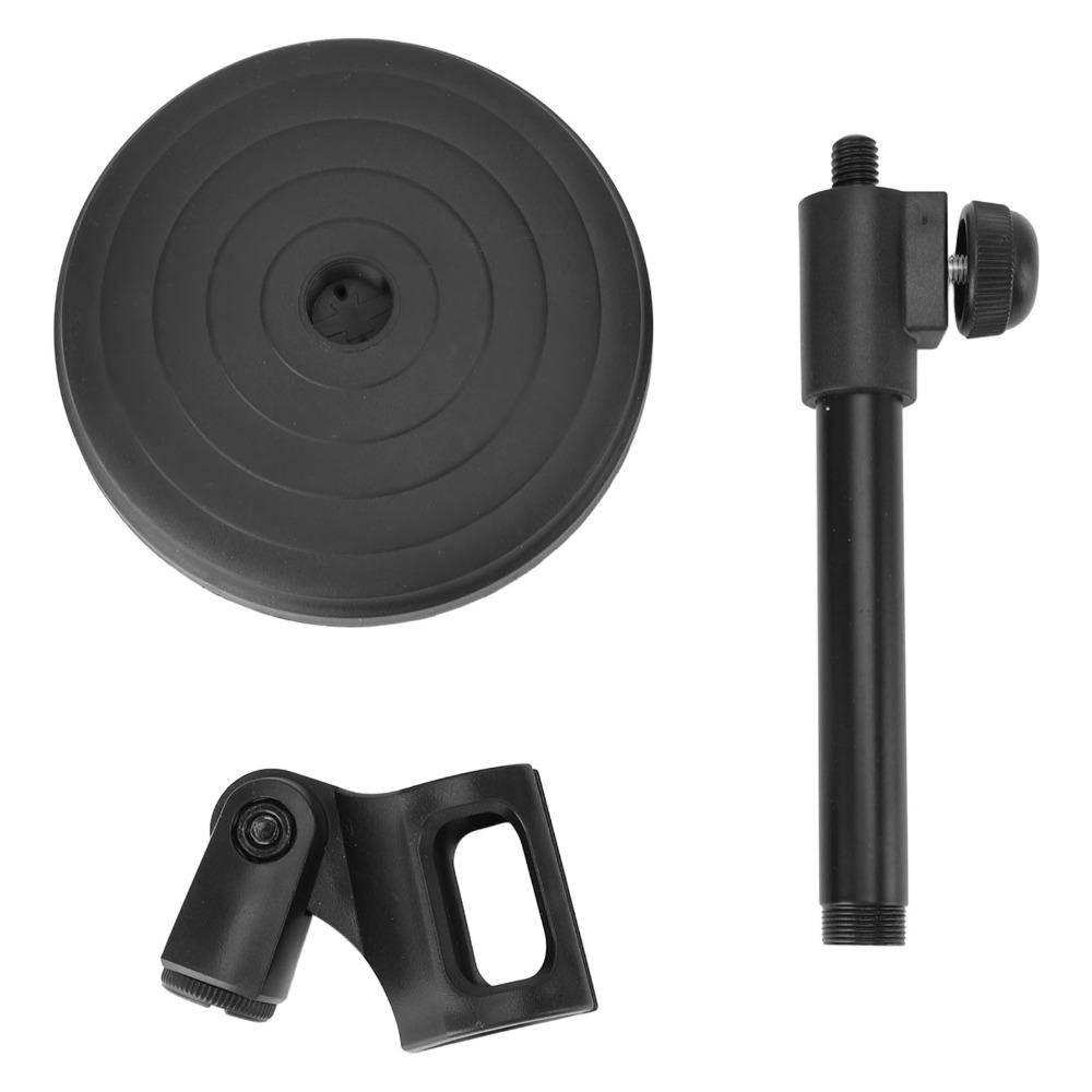 With Clip and Base Desk Lifting Mic Holder Conference Microphone Stand  for Meetings