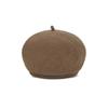 VARZAR VA Studded Wool Combo Newsboy Cap Camel