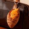 Soft Sweet Potato Keychain Cartoon Plush Doll Key Ring Roasted Sweet Potato Pendant  Friends