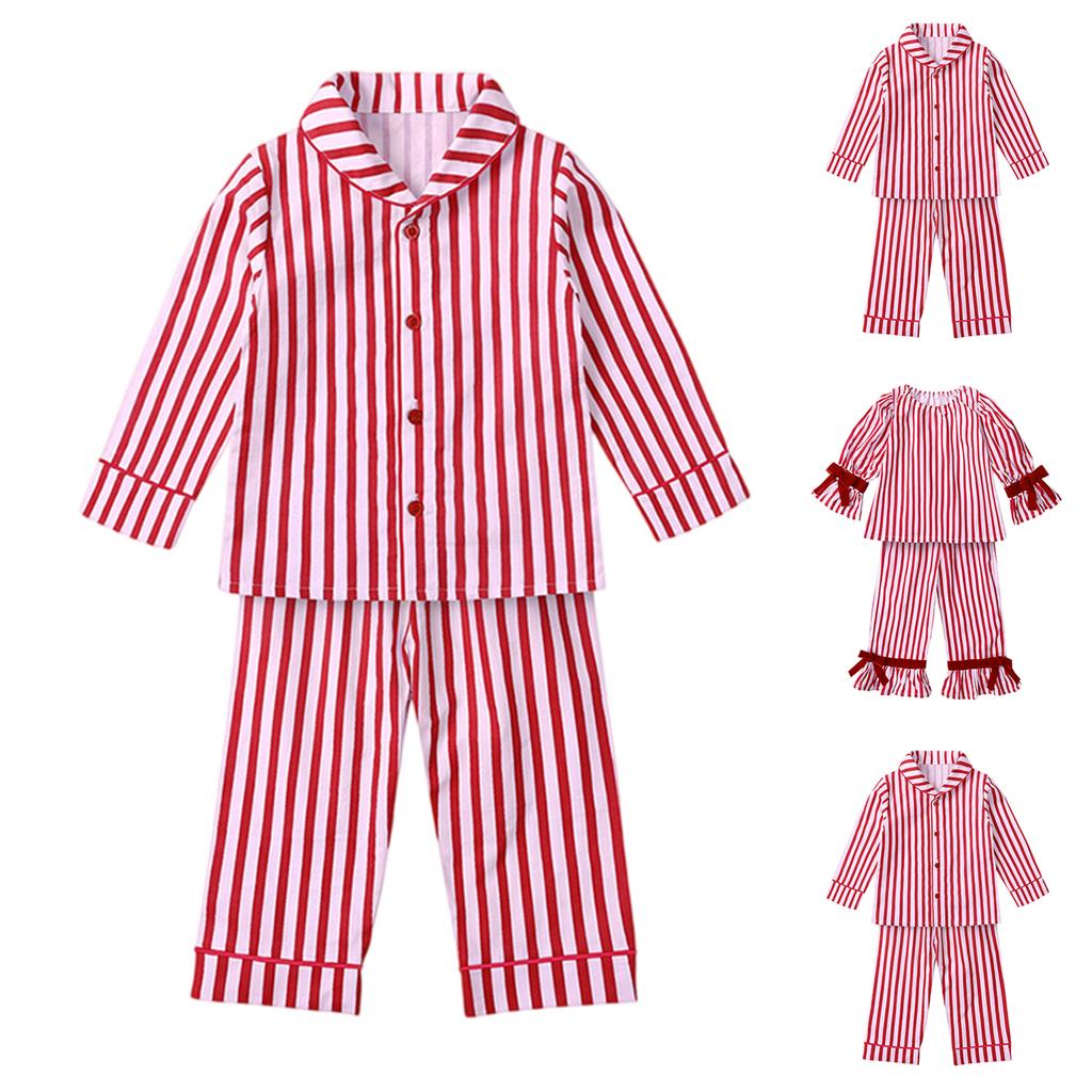 Kids' Pajama Set - Long Sleeve Sleepwear 2-Piece Outfit
