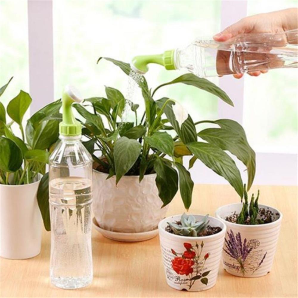 2Pcs/Set Adapters with Bottle Garden Spray Waterer Sprinkler Sprinkler Head Garden Watering Bottle Watering Nozzle Tool Nozzle