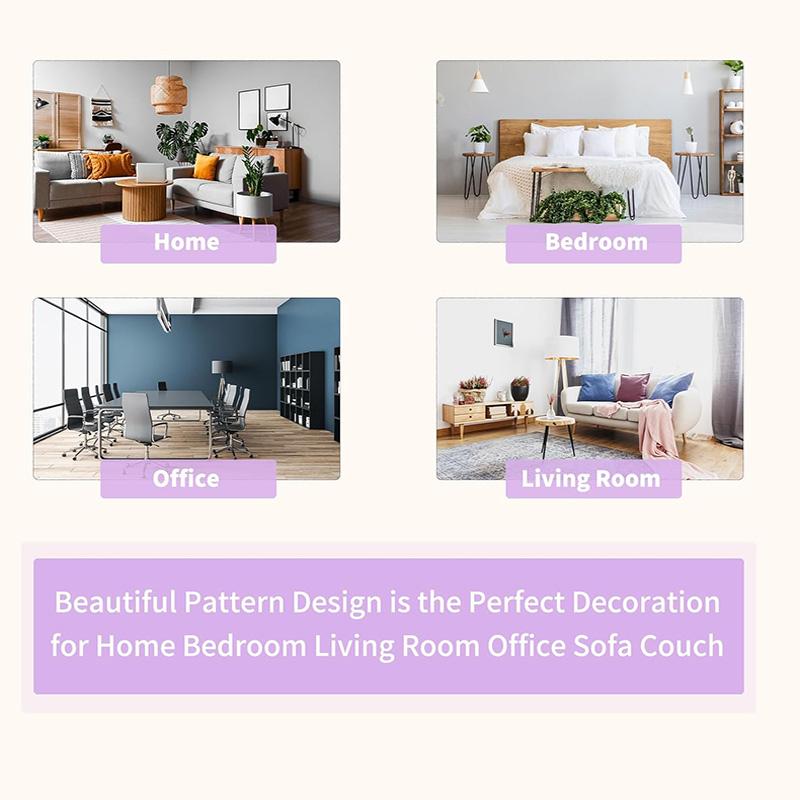 Floral Mandala Art Theme Throw Blanket Custom Name Text Personalized Blanket Soft Cozy Blanket for Home Sofa Bed