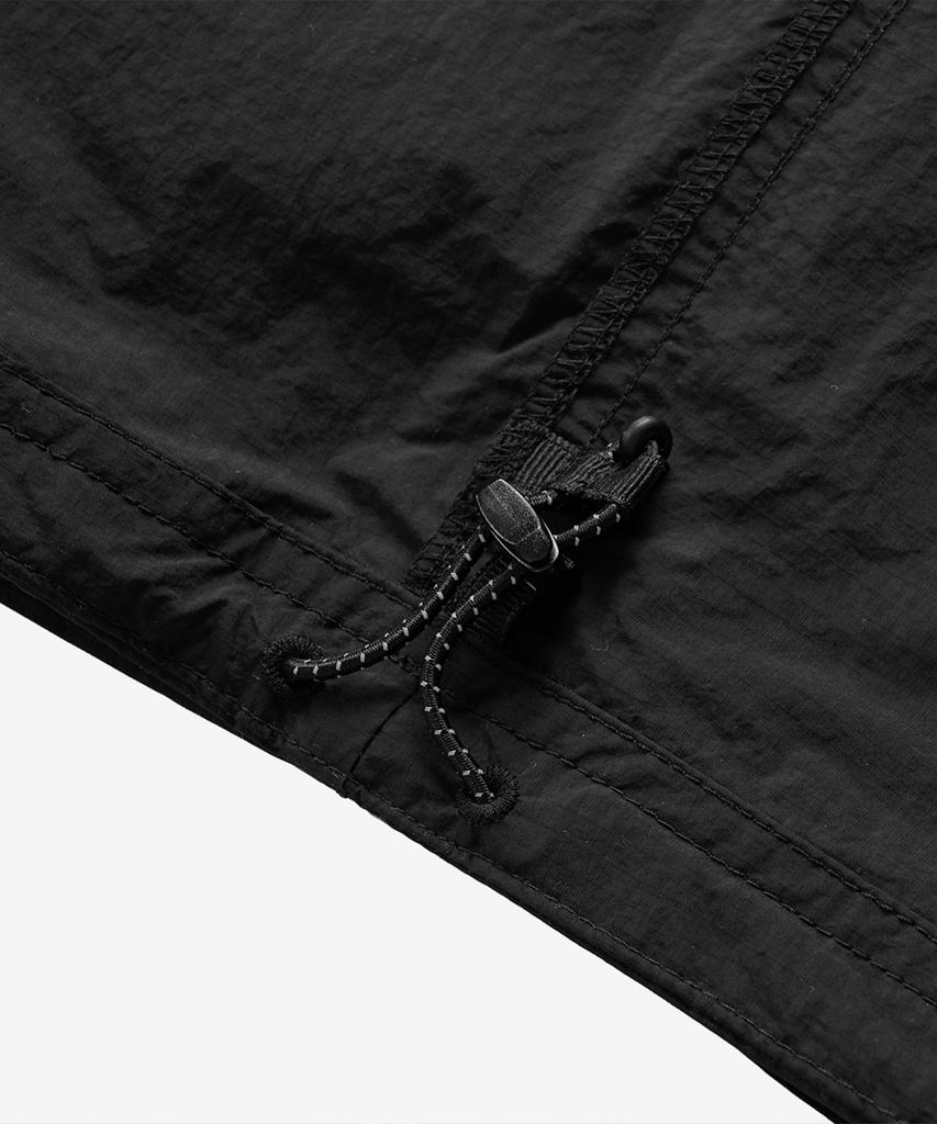 Nyuballanseu Nbntg21513 / Uni Frozen Cotton-Like Cargo Wide Pants (Black)