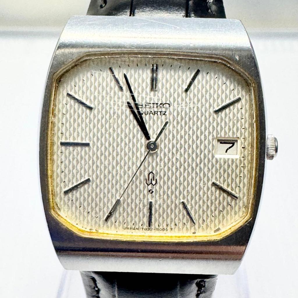 Used SIEKO Men's Quartz Chariot White Square 7832-5000