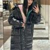 M Mongolian duck down jacket for men and women winter thickened classic maya high-end white Maya windproof