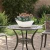 Garden Planter White 35 X 35 X 15 Cm Cold Rolled Steel