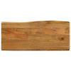 VidaXL Table Top 100x40x2.5 Cm Live Edge Solid Mango Wood 370756
