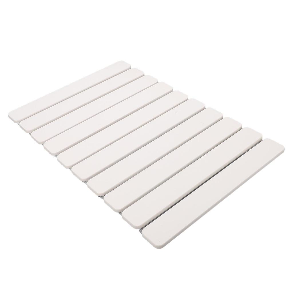 Stone Dish Drying Mat for Kitchen Counter Diatomaceous Earth Folding Water Absorbing Multi Purpose Dish Drying Pad