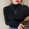 Women's Autumn Winter Half-High Neck Niche Knit Base Layer Spring Autumn Stylish Versatile Inner Wear Sweater