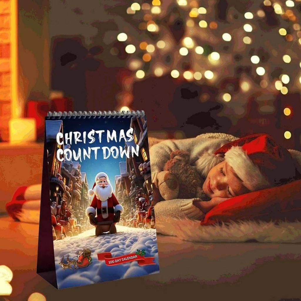 Christmas Countdown Calendar, 100 Days To Christmas, Pattern Calendar