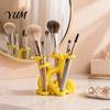 Novelty Desk Pen Cup Octopus Toothbrush Holder, Durable PLA Organizer, Creative Organizer Stand, Versatile Desktop Multi-functional Storage
