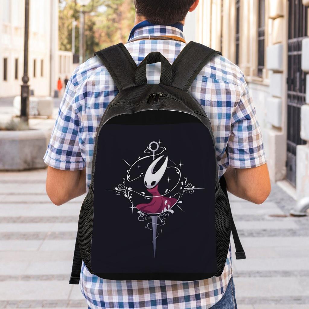 Zaino per Videogioco Hollow Knight Zaini Eleganti Ragazzo College Traspirante Borse Scolastiche Colorato Zaino