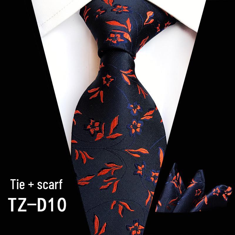 Men s Multi-Color Paisley Tie and Pocket Square Set
