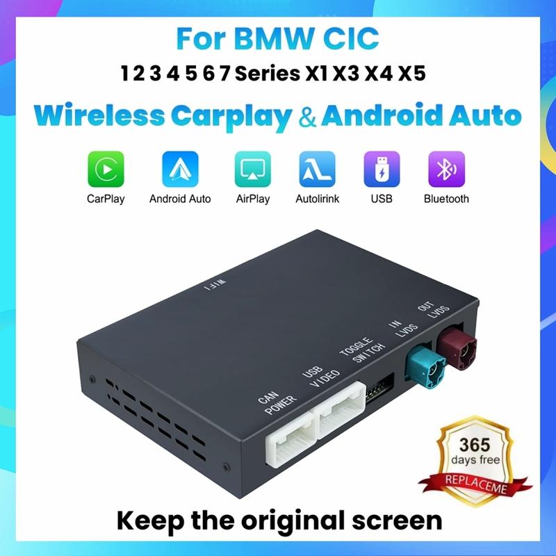 Wireless CarPlay Android Auto for BMW NBT CIC Mini R55 R56 R57 R58 R59 R60 R61 F54 F55 Clubman Countryman Hardtop John F56 F57